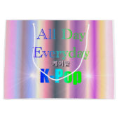 Den ganzen Tag über, jeden K-Pop Große Geschenktüte (Vorderseite)