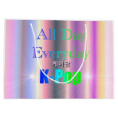 Den ganzen Tag über, jeden K-Pop Große Geschenktüte (Rückseite)