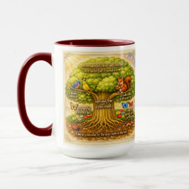 den ganzen Tag über stetig Freude auslösen Tasse