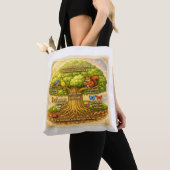 den ganzen Tag über stetig Freude ausstrahlen Tasche (Von Nahem)