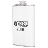 Den ganzen Tag über stillgelegt Flachmann (Links)