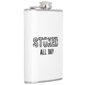 Den ganzen Tag über stillgelegt Flachmann (Rechts)