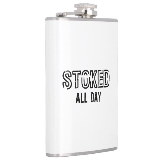 Den ganzen Tag über stillgelegt Flachmann (Rechts)