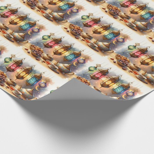 Den Geist Ramadans verkörpern Geschenkpapier (Ecke)