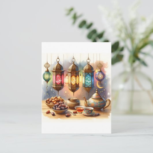 Den Geist Ramadans verkörpern Postkarte (Stehend Vorderseite)