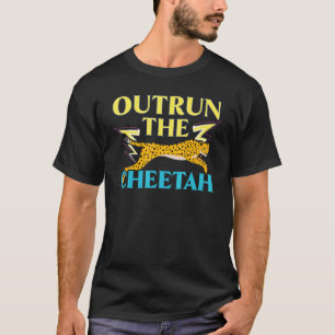 Den Gepard überholen Tierpfleger für Wildtiere T-Shirt