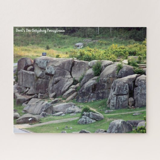 Den Gettysburg Pennsylvania Puzzle (Horizontal)