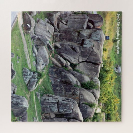 Den Gettysburg Pennsylvania Puzzle (Horizontal)