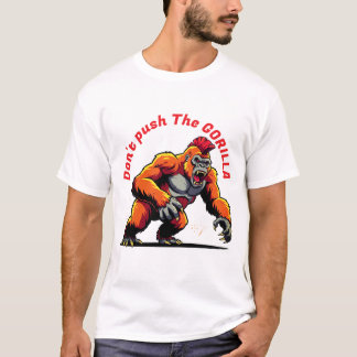 Den Gorilla-T - Shirt nicht übertreiben