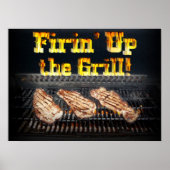 Den Grill anfeuern! Poster (Vorne)