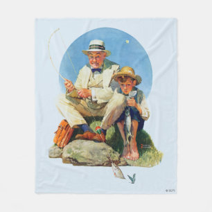 Den Großen einholen Fleecedecke