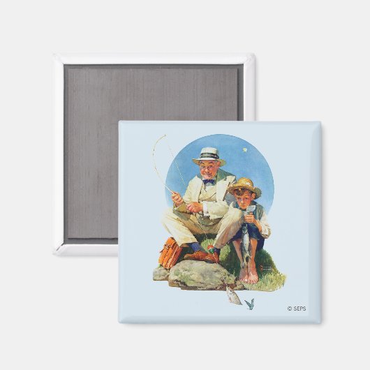 Den Großen einholen Magnet (Vorderseite/Rückseite)