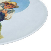 Den Großen einholen Schneidebrett (Ecke)