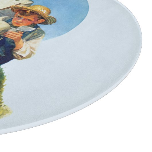 Den Großen einholen Schneidebrett (Ecke)