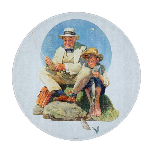 Den Großen einholen Schneidebrett (Vorderseite)