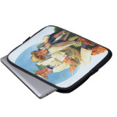 Den Großen Fischen Laptopschutzhülle (Vorne Knopf)