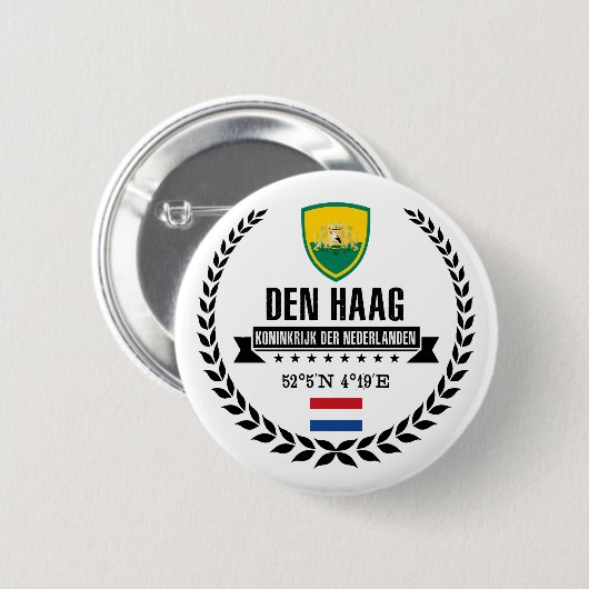 Den Haag Button (Vorne & Hinten)