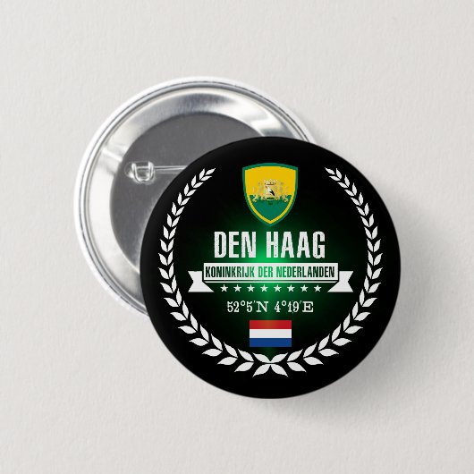 Den Haag Button (Vorne & Hinten)
