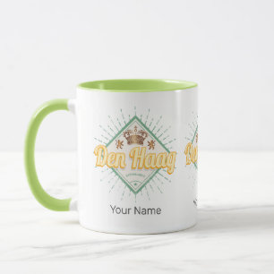 Den Haag City Netherlands Retro Holland Vintag Tasse