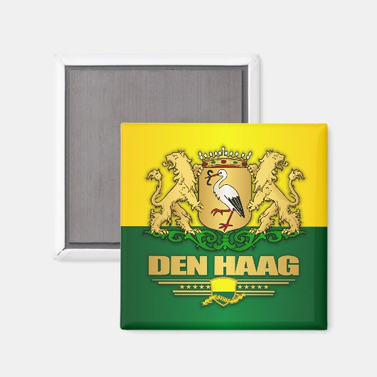 Den Haag (Haag) Magnet (Vorderseite/Rückseite)