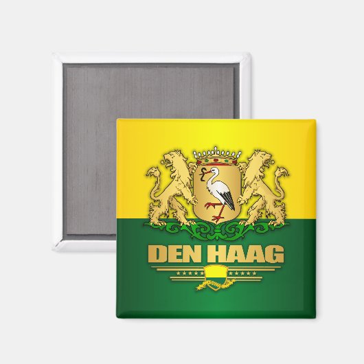 Den Haag (Haag) Magnet (Vorderseite/Rückseite)
