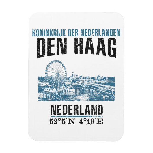 Den Haag Magnet (Vertikal)