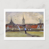 Den Haag mit der neuen Kirche, Van Gogh Fine Art Postkarte (Vorderseite)