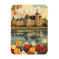 Den Haag Netherlands Travel Art Vintag