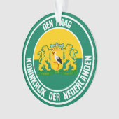 Den Haag Rundes Emblem Ornament (Vorderseite)