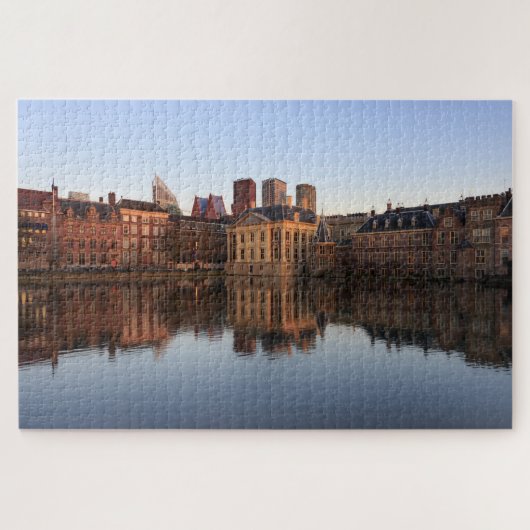 Den Haag Skyline in den Niederlanden Puzzle (Horizontal)