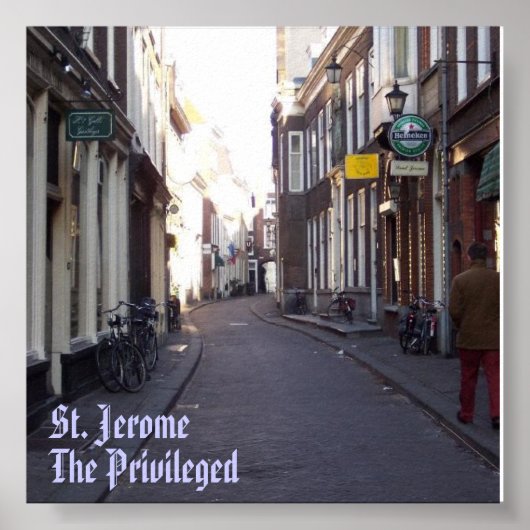 Den Haag, St. Jerome, die Privilegierten Poster (Vorne)