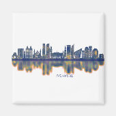 Den Haager Skyline Magnet (Vorne)