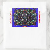 den Handel Rechteckiger Aufkleber (Tasche)