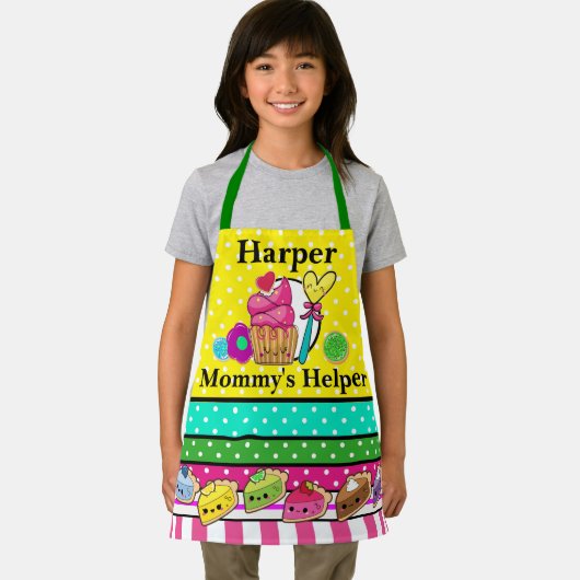 Den Helfer der Mutter aufeinander abstimmen Schürze (Insitu)