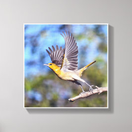 Den Himmel erreichen Leinwanddruck