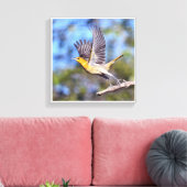 Den Himmel erreichen Leinwanddruck (Insitu (Wohnzimmer))