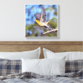 Den Himmel erreichen Leinwanddruck (Insitu (Schlafzimmer))