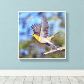 Den Himmel erreichen Leinwanddruck (Insitu (Holzboden))