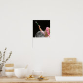 Den Himmel mit Sternen malen Poster (Küche)
