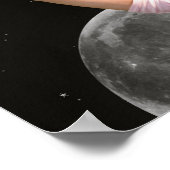 Den Himmel mit Sternen malen Poster (Ecke)