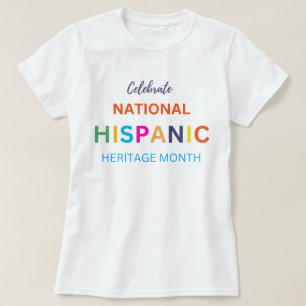 den hispanischen Kulturerbe-Monat feiern ,national T-Shirt