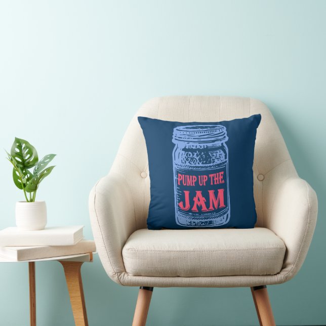 Den Jam Jar hochpumpen Kissen (Stuhl )