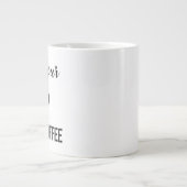 Den Kaffee aus der Tasse kleben (Vorderseite)