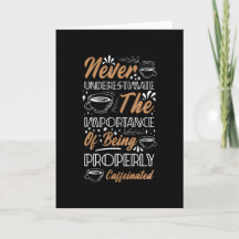 Den Kaffee nie unterschätzen | Kaffeedesign