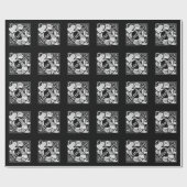 Den Kaffee reingießen! weiß Geschenkpapier (Flach)