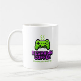 Den Kaffee wieder gepaart mit der Tasse des Gaming