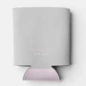 Den Knoten binden - elegantes Minimalistisches Hoc Dosenkühler (Rückseite)