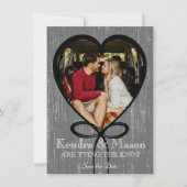 Den Knoten Save the Date binden (Vorderseite)