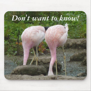 Den Kopf in den Sand stecken! Mousepad