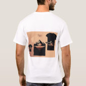 Den Kosmos mit kosmisch Inspiriert T - Shirt De ve (Rückseite)